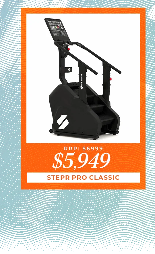 STEPR PRO Classic Stair Climber (LED Console) - $5949 (RRP: $6999)