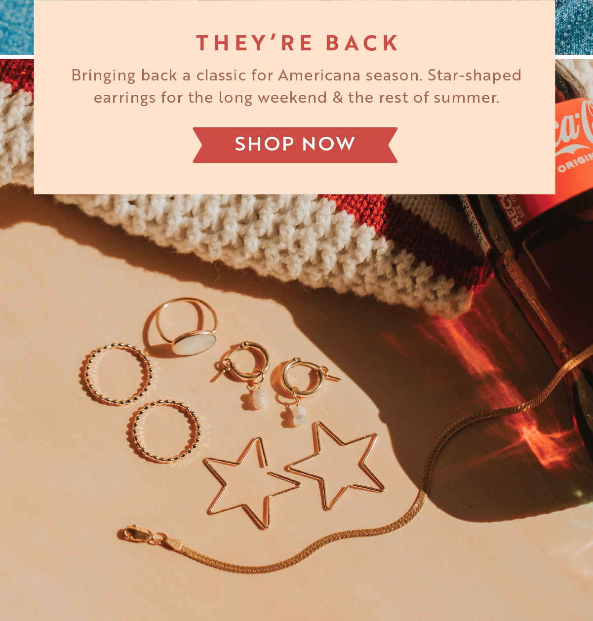 Just launched - Star Threaders! Snag 'em in time for the 4th!