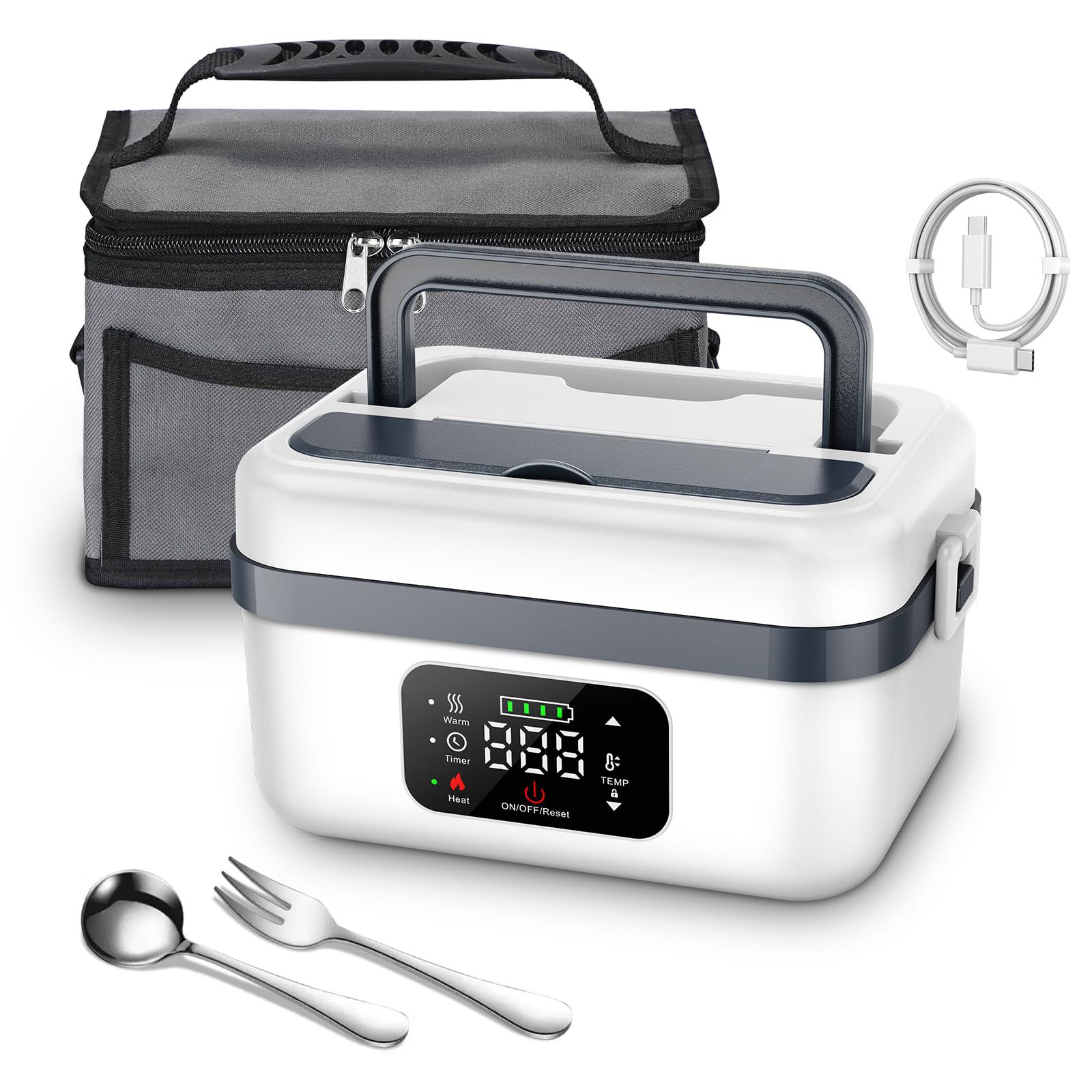 Cordless Lunch Box White