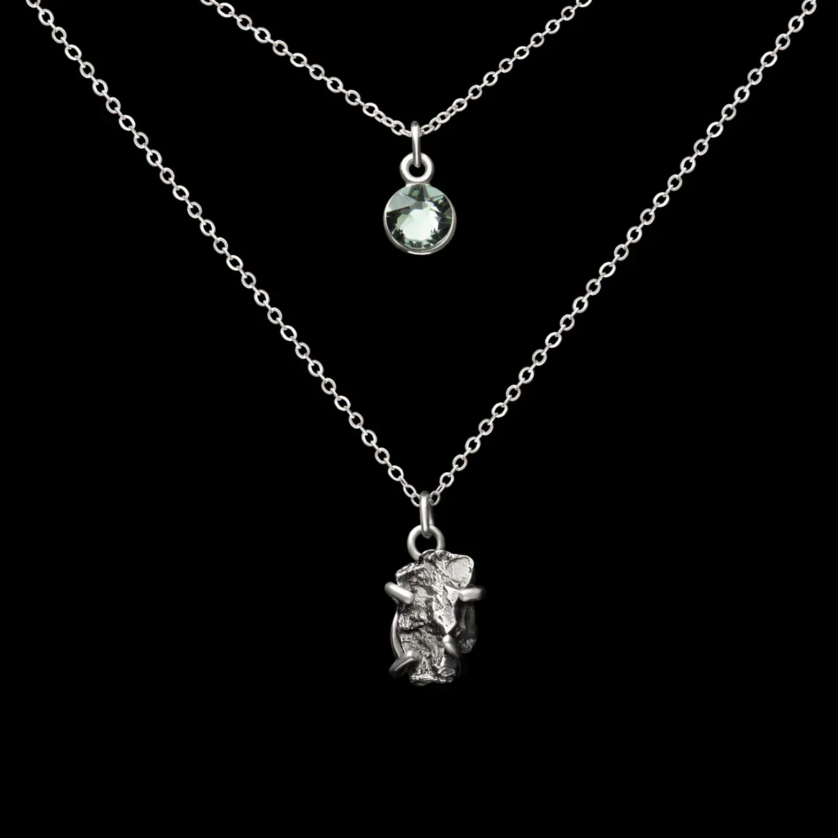 Image of Moon & Stars Necklace