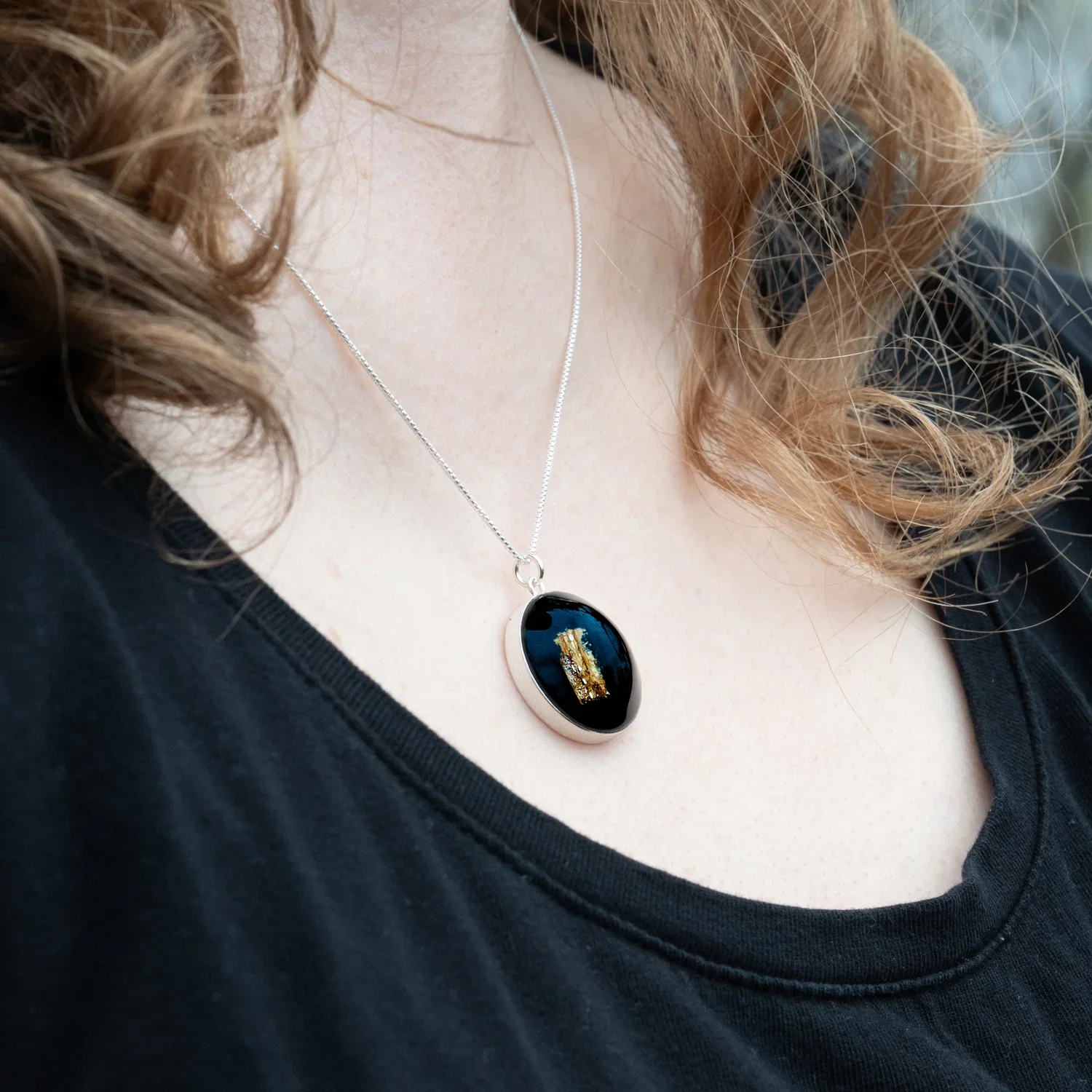 Image of Egyptian Papyrus Pendant Necklace