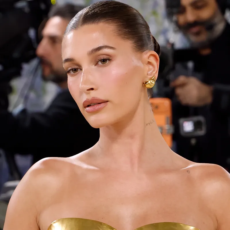 Something's Missing From Hailey Bieber's Opaque White Manicure...