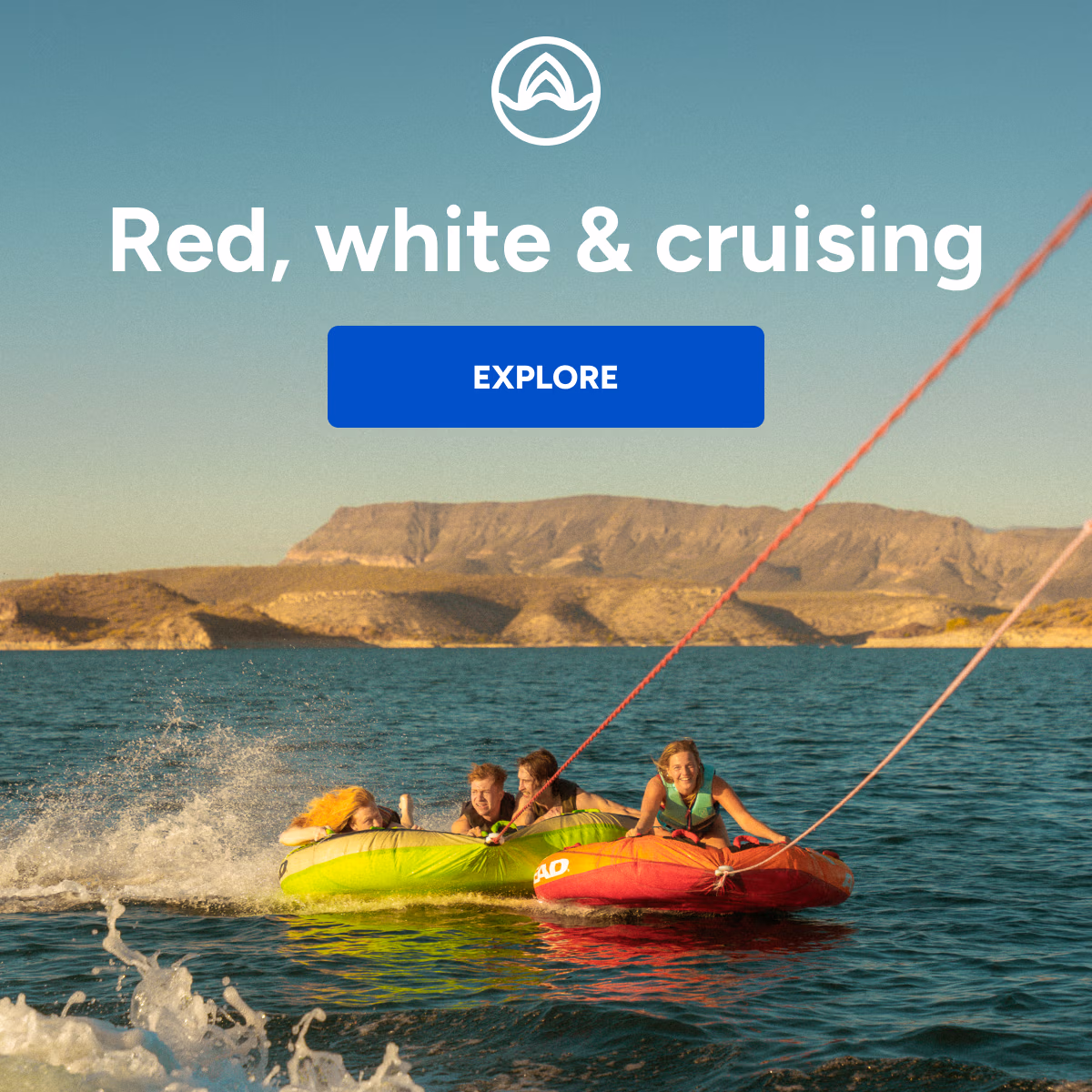 Red white & cruising