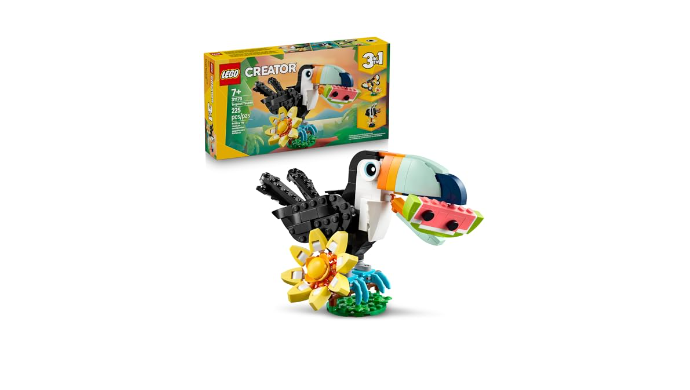 LEGO Creator 3 in 1 Wild Animals: Tropical Toucan ...