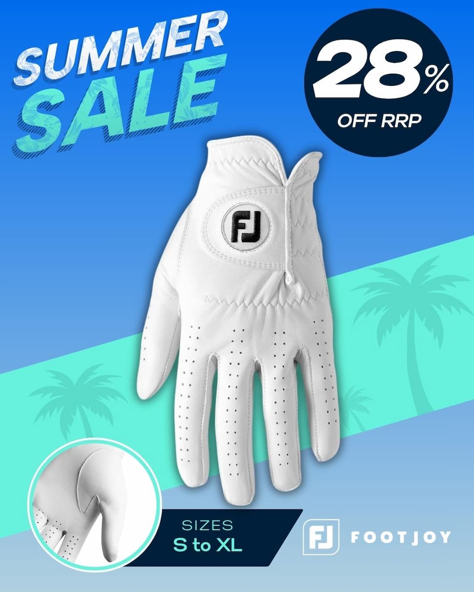 FootJoy Mens 2026 CabrettaSof Left Hand Leather Lightweight Flexible Golf Glove