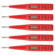 WORKPRO WP295003 12-250V AC Voltage Tester - Pack of 5