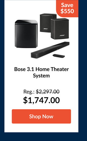 Bose 3.1 Home Theater System