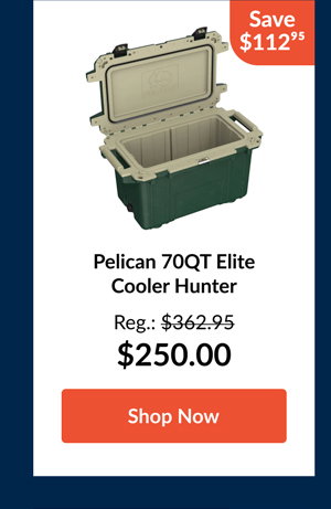 Pelican 70QT Elite Cooler Hunter