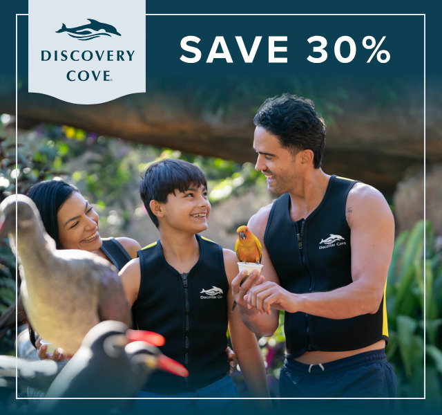 Plan your visit to Discovery Cove
