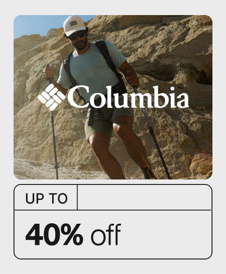 Columbia | Up to 40% off