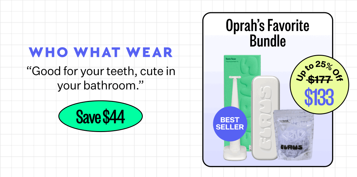 Oprah's Favorite Bundle | Who What Wear - "Good for your teeth, cute in your bathroom." | Save $44