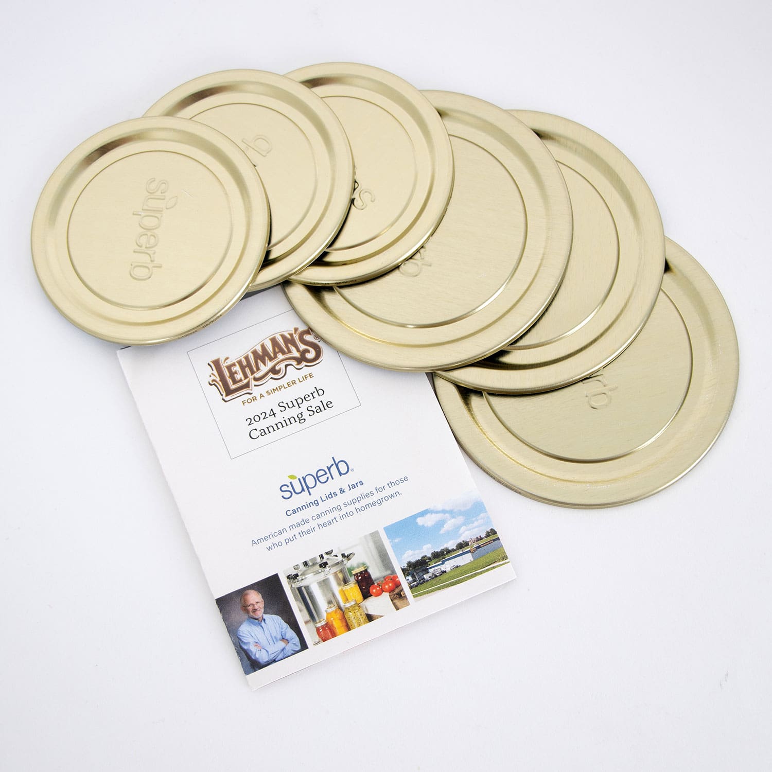 Canning Lids Included
