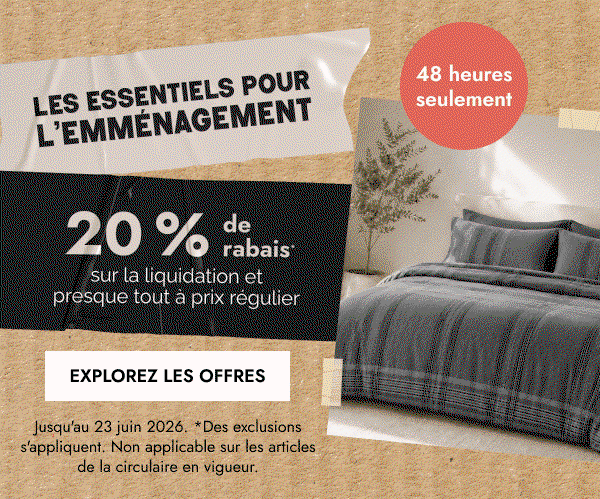 Les essentiels pour l'emménagement