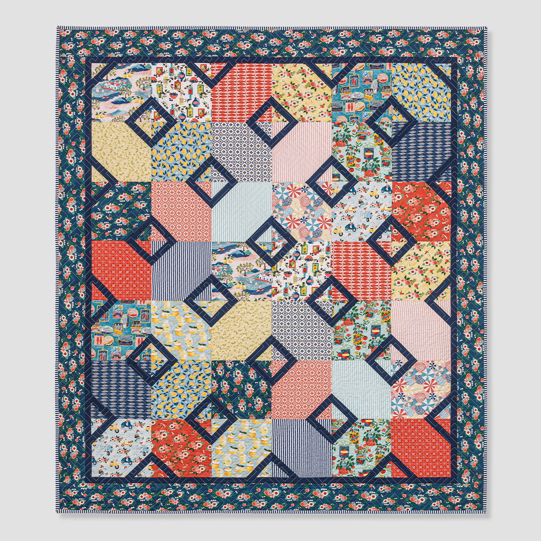 Terrazzo Quilt with Misty