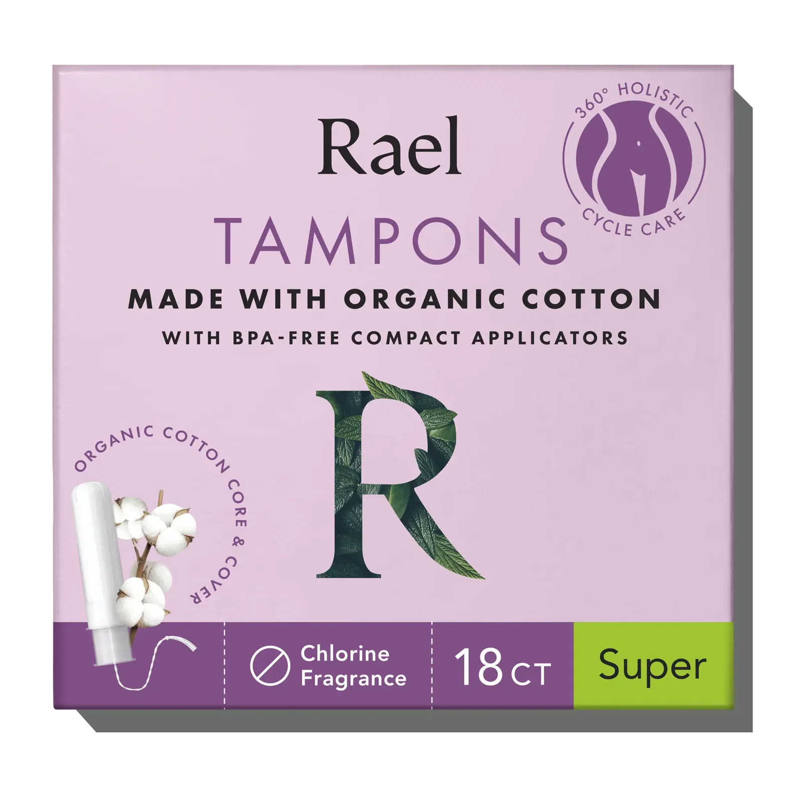 Image of Super Compact Tampons Made With Organic Cotton