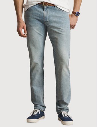 Varick Slim Straight-Leg Jeans