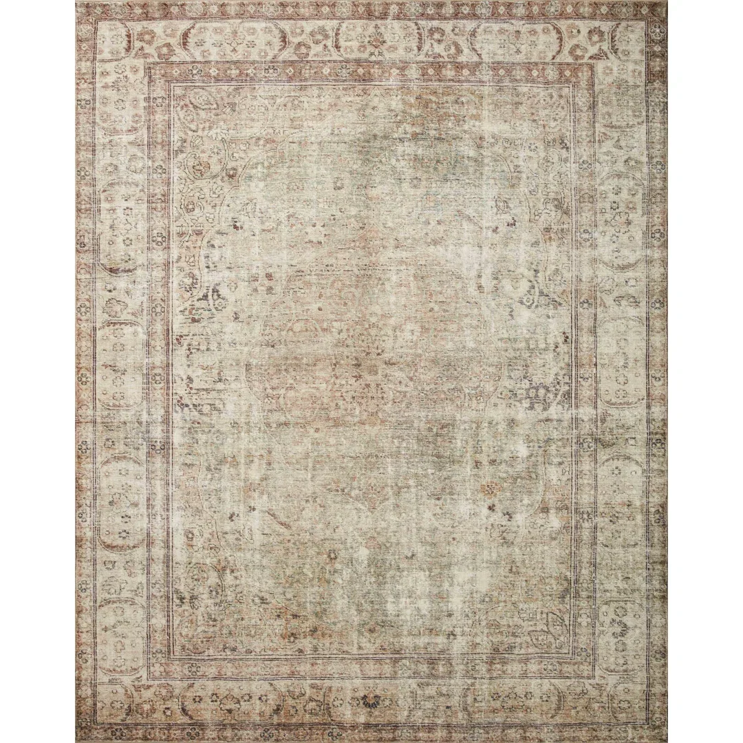 Loloi Margot Antique/Sage Area Rug feat. CloudPile