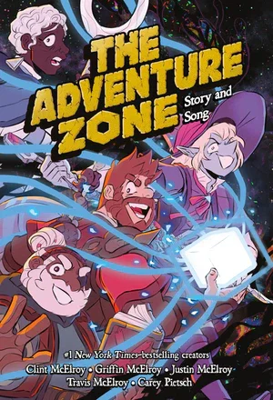 BOOK | Story and Song (B&N Exclusive Edition) (The Adventure Zone Series #7)  by Griffin McElroy, Clint McElroy, Justin McElroy, Travis McElroy, Carey Pietsch (Illustrator)