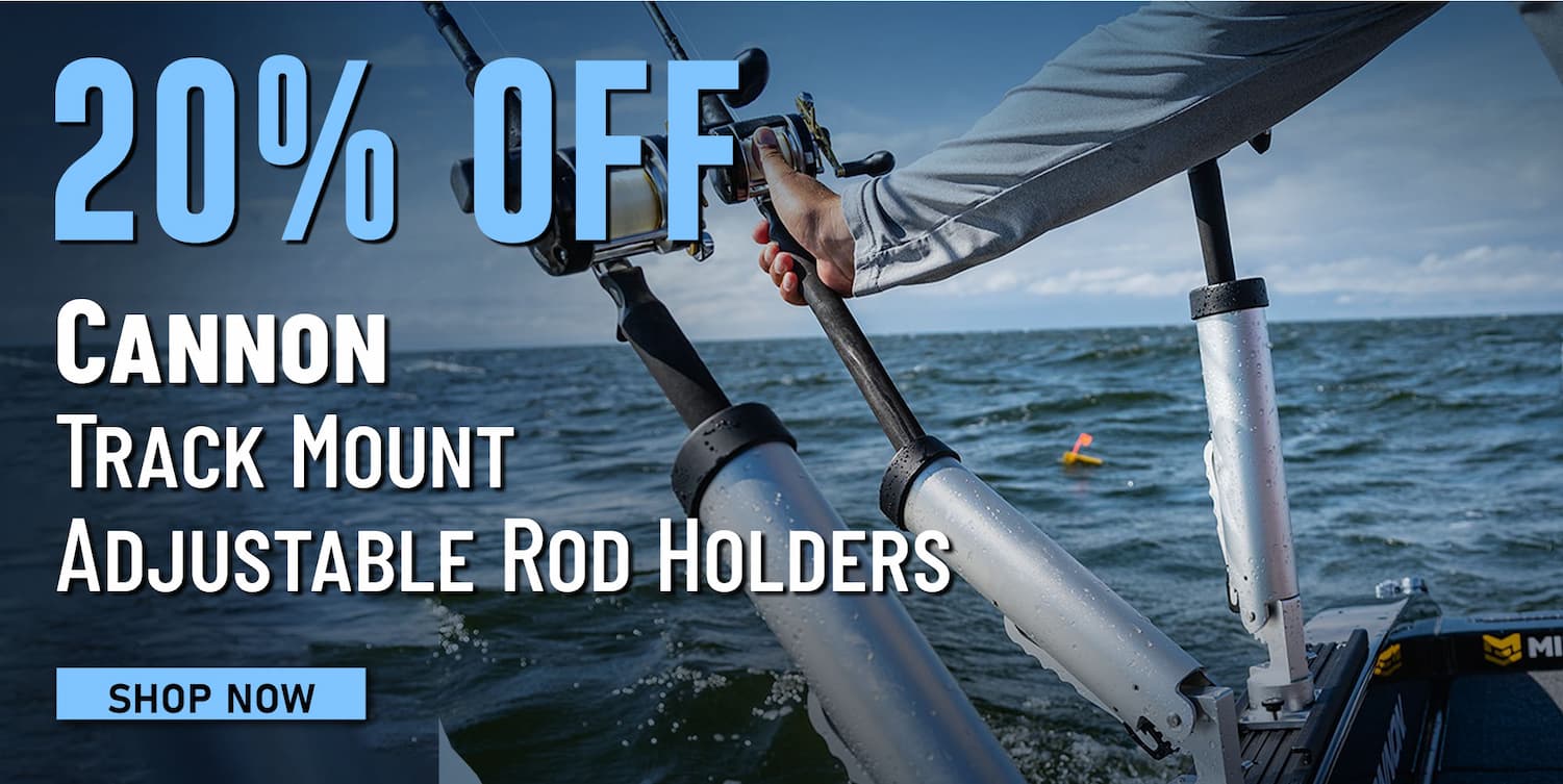 20% Off Cannon Track Mount Adjustable Rod Holders Shop Now