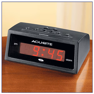 Self Setting Alarm Clock