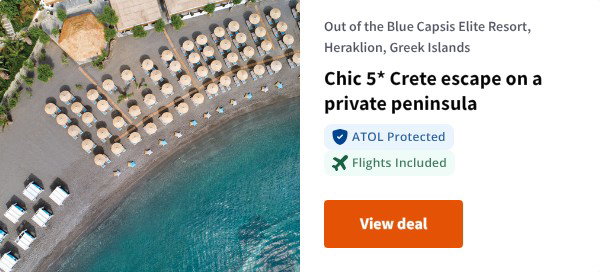 Chic 5* Crete escape on a private peninsula