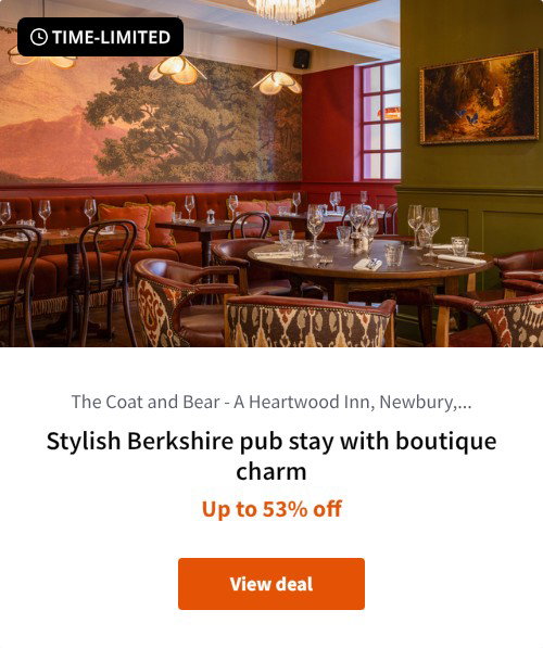 Stylish Berkshire pub stay with boutique charm