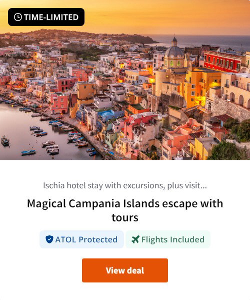 Magical Campania Islands escape with tours