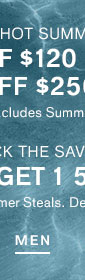 $40 Off $120; $74 Off $200; Plus Buy 1, Get 1 50% Off Everything