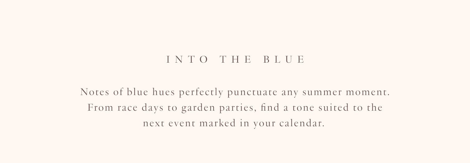 Blue dresses