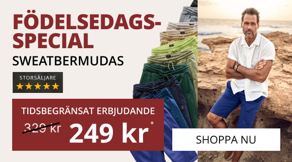 Birthday Special - Shorts basic 249 kr