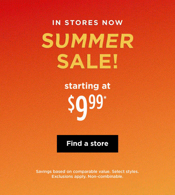 Summer sale