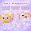 12PCS Glitter Dumpling Squishy,Mini Real Bun Dumplings Stress Relief Set Pack Box,Crazy Fun Balls Toys Fidget Cute Sensory