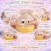 12PCS Glitter Dumpling Squishy,Mini Real Bun Dumplings Stress Relief Set Pack Box,Crazy Fun Balls Toys Fidget Cute Sensory