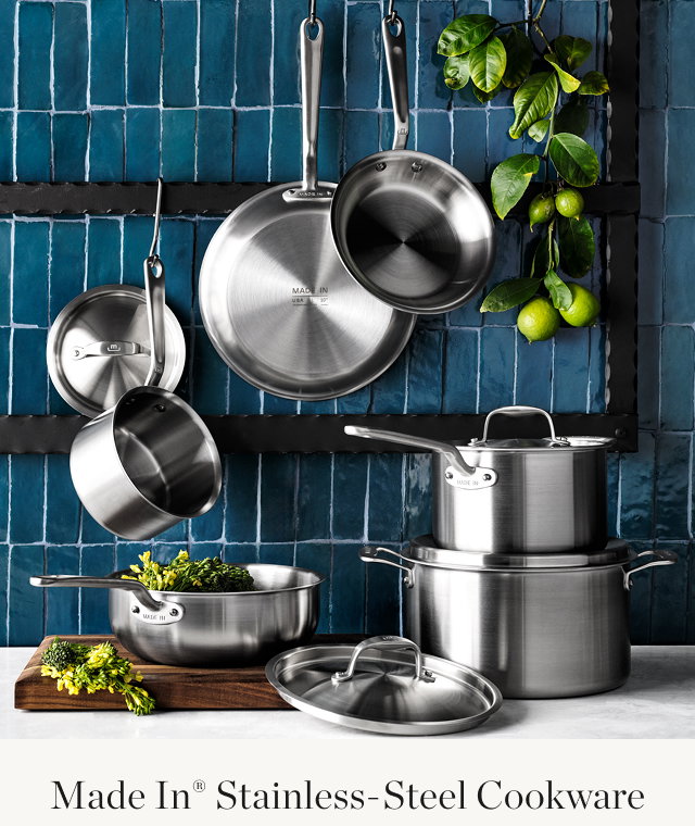 Made In® Stainless-Steel Cookware