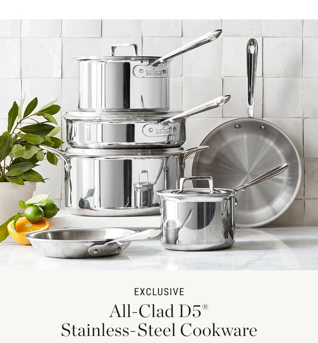 Exclusive All-Clad D5® Stainless-Steel Cookware