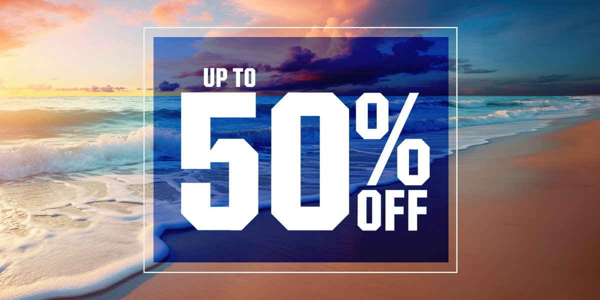 Up to 50% Off 