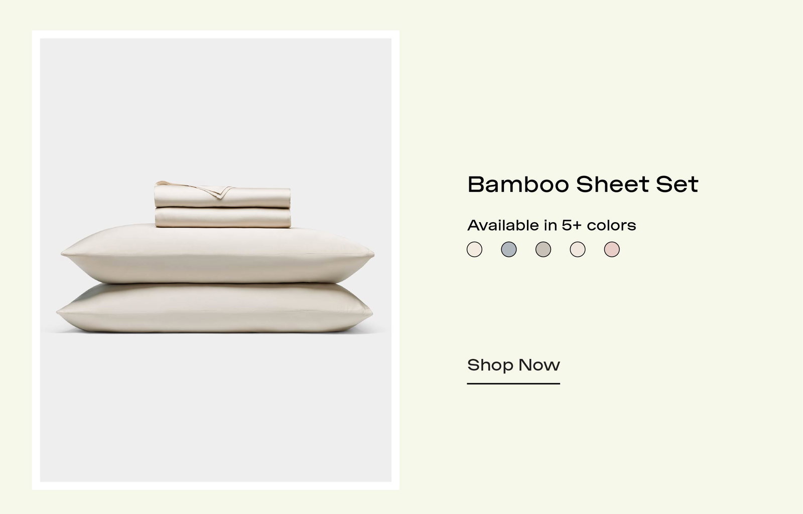 Bamboo Sheet Set in 5+ Colors