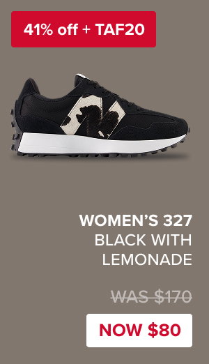 WOMEN'S 327 BLACK with LEMONADE