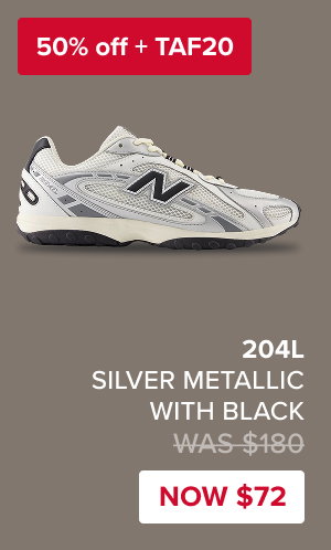 204L SILVER METALLIC with BLACK