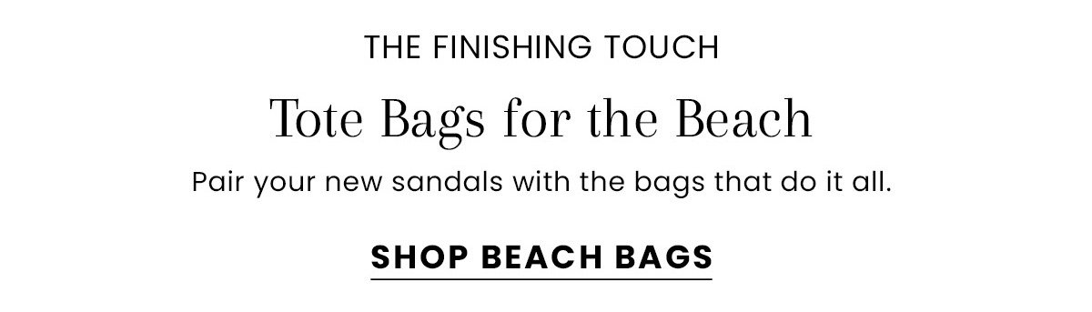 Tote Bags for the Beach [Shop Beach Bags]