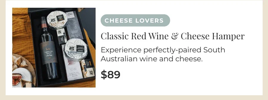 Classic Red Wine & Cheese Hamper