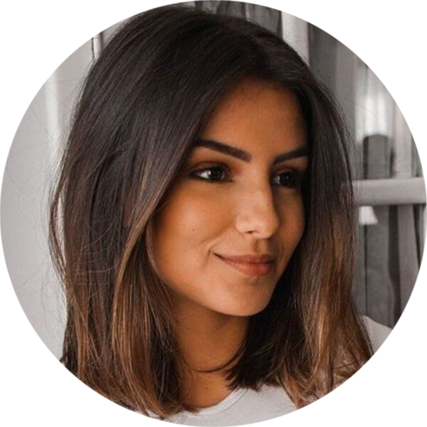 Glueless Shoulder Length Brown Ombre Straight Bob Wig Lace Frontal Human Hair Wigs