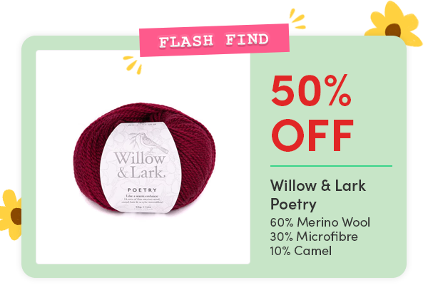FLASH FIND: 50% off Willow & Lark Poetry