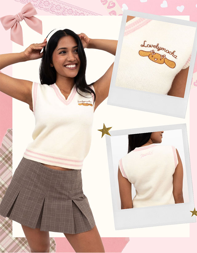 JapanLA Lovelymocha Knitted Vest 