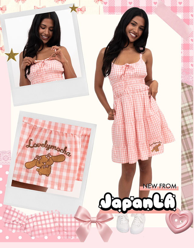 NEW FROM JAPANLA | JapanLA Lovelymocha Gingham Dress