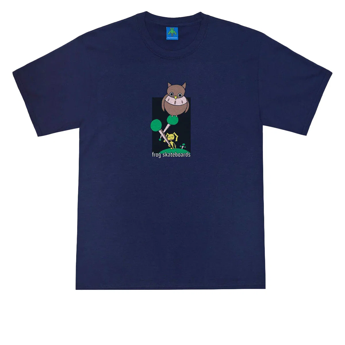 Image of Frog Wise One T-Shirt - Navy