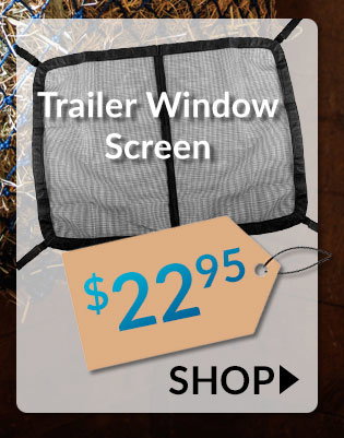 Trailer window screen sale