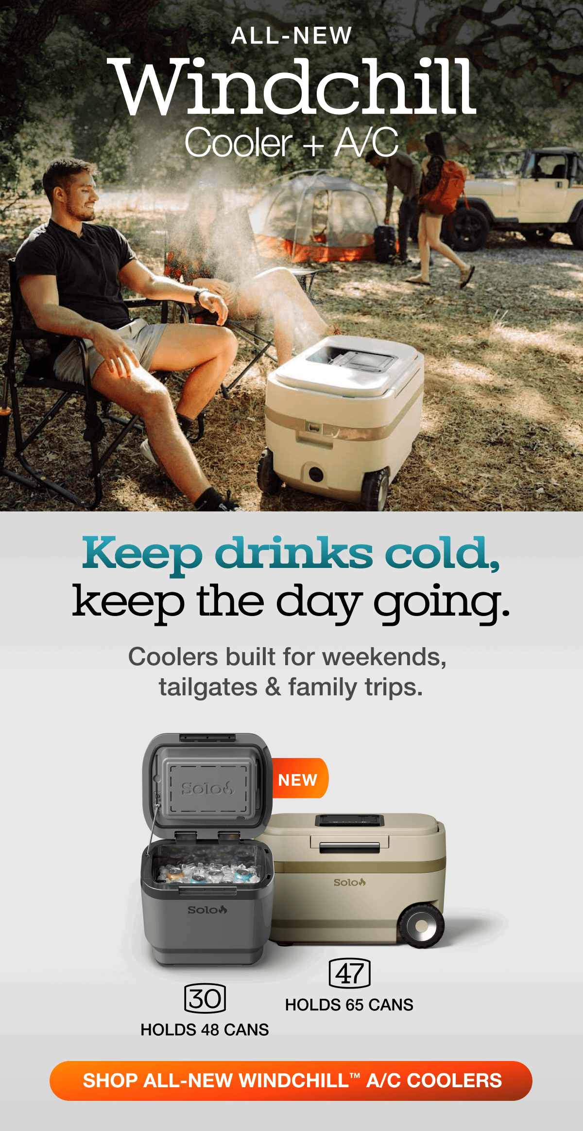 Windchill 30 Cooler + Mobile A/C