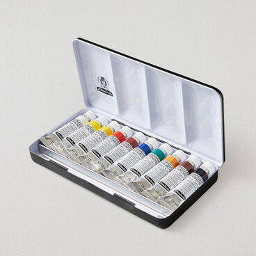 Schmincke Horadam Gouache in Metal Tin 15ml Assorted Colours Set of 10