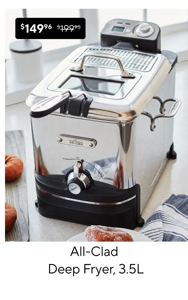 All-Clad Deep Fryer, 3.5L